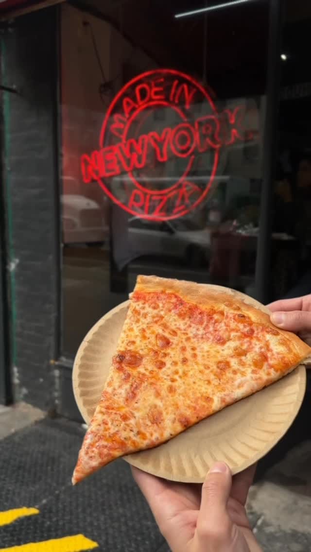 Post 3 by Made In New York Pizza on Instagram (video)