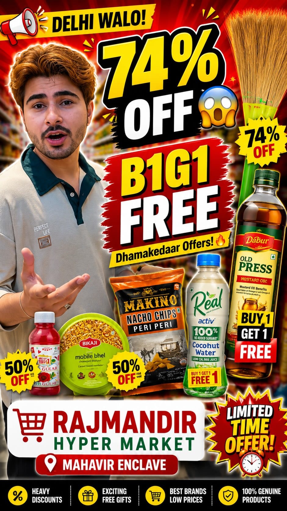 Post 7 by Rajmandir Hypermarket on Instagram (video)