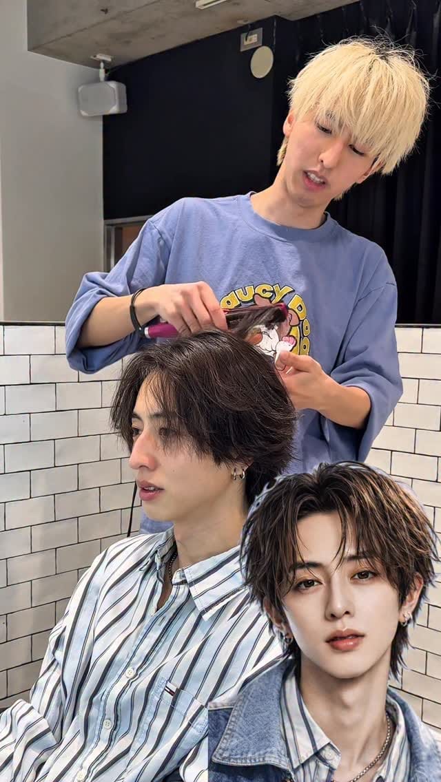 Post 9 by 【無料カットモデル募集中】 LIPPS hair 渋谷/ ヨギ on Instagram (video)
