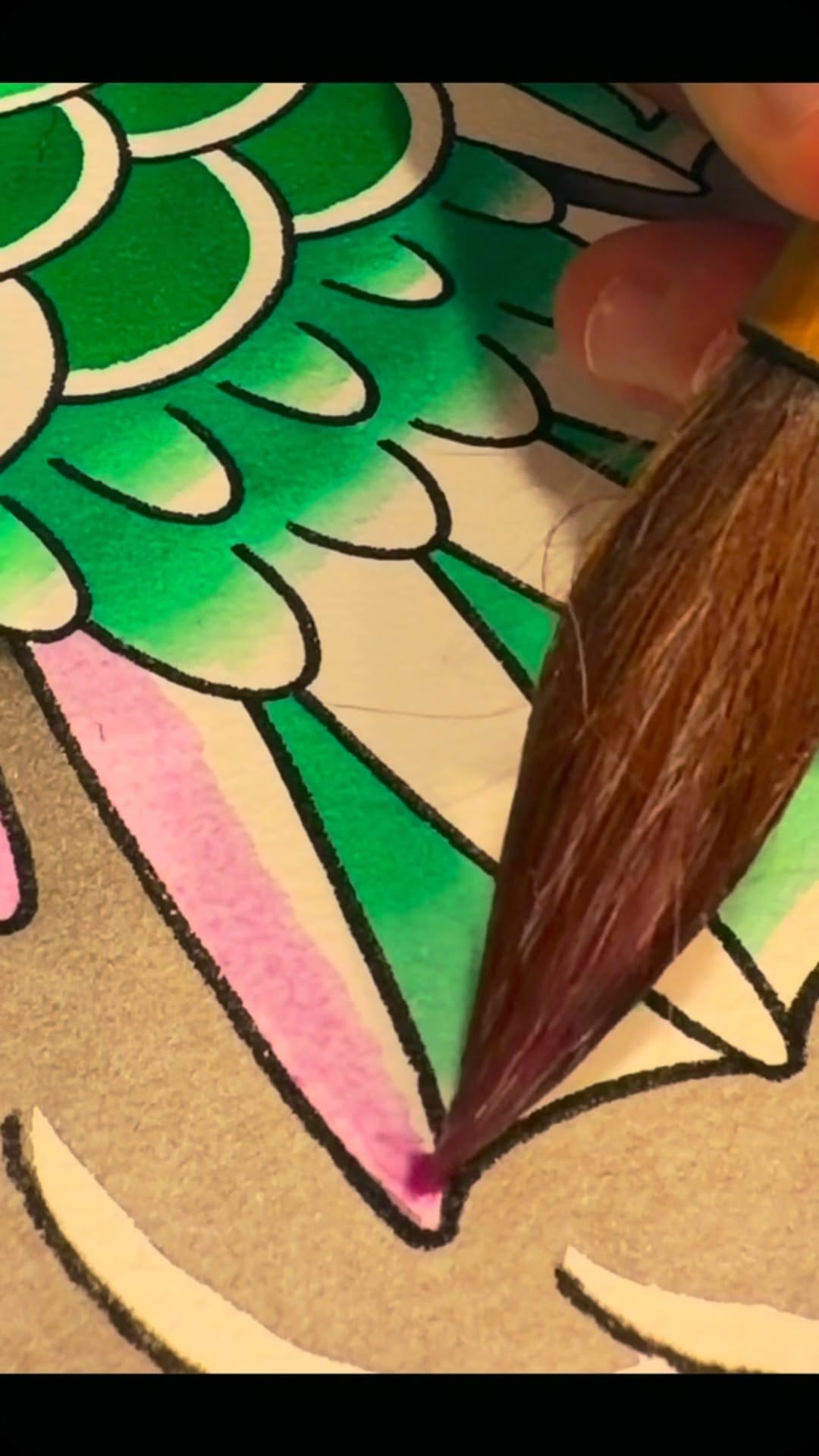 Post 4 by Angel Serrano | Tattoo Artist on Instagram (video)