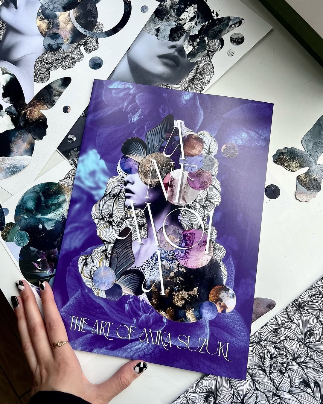 Post 7 by Mika|アルコールインクアーティスト on Instagram (carousel)
