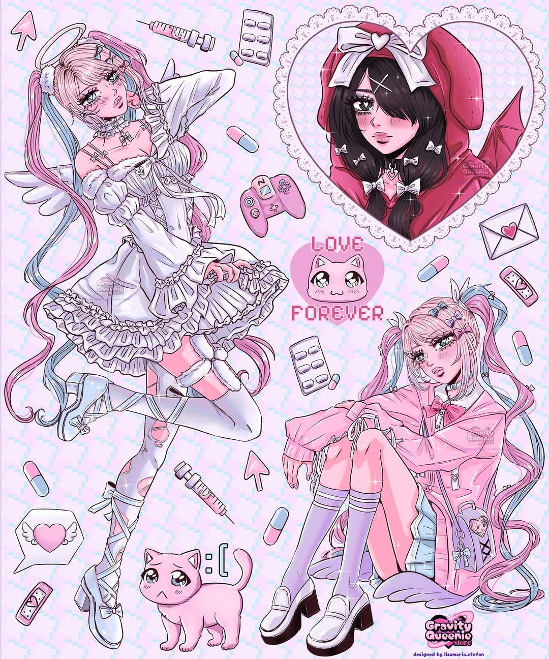 Post 4 by Lisa ♡ GravityQueenie on Instagram (carousel)