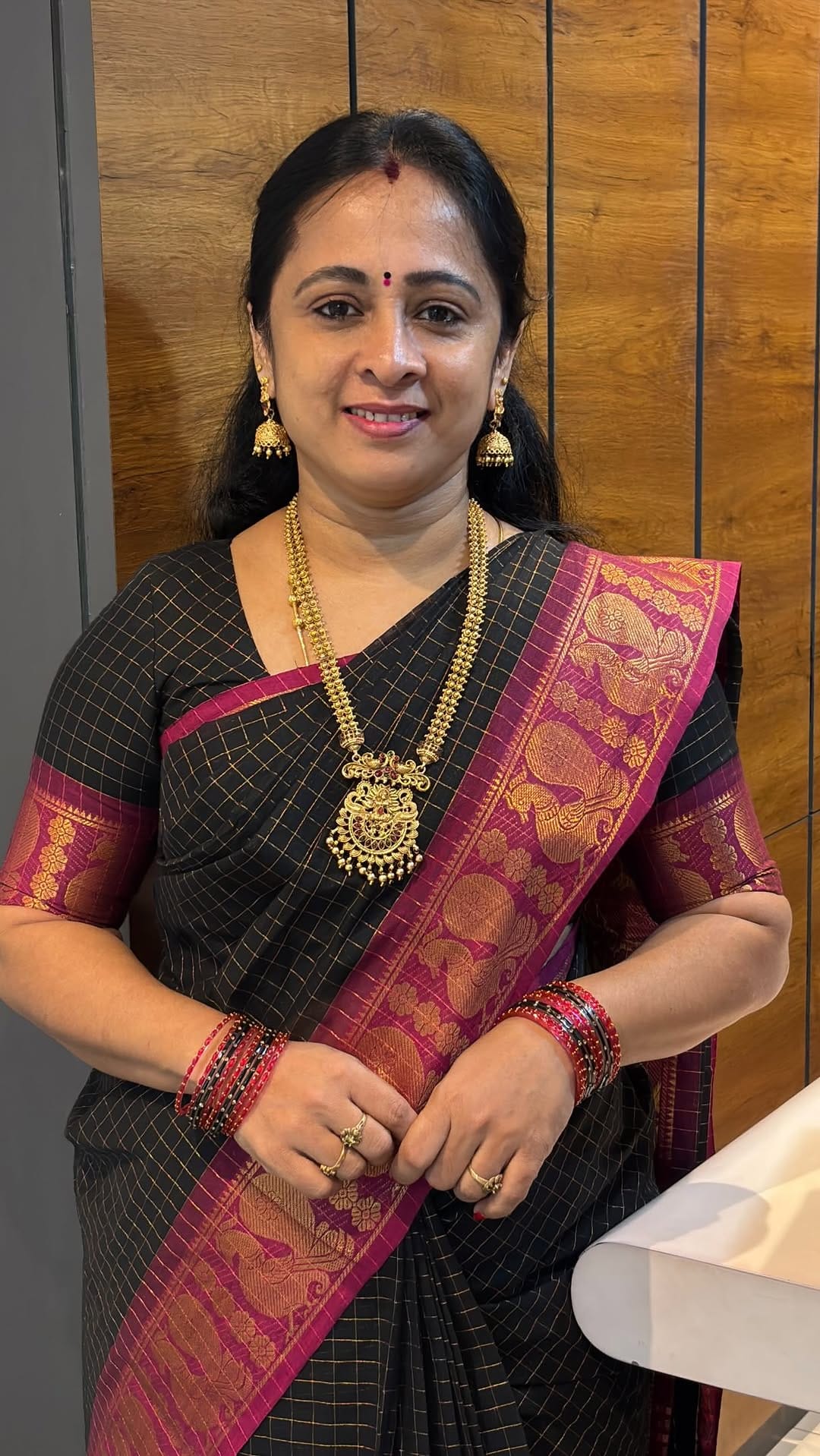 Post 5 by Manju Boutique | Sarees | Coimbatore on Instagram (video)