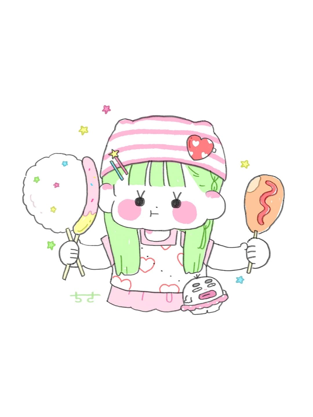 Post 1 by ち さ on Instagram (image)