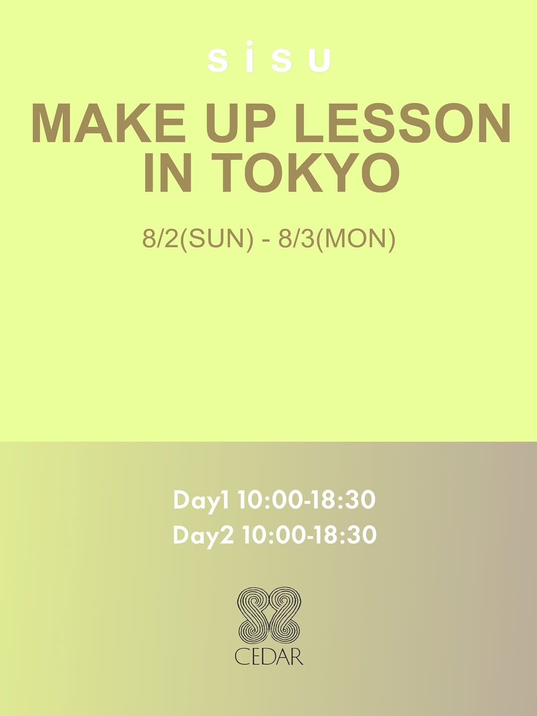 Post 7 by sisu / Ayako / Make up/ makelesson on Instagram (image)