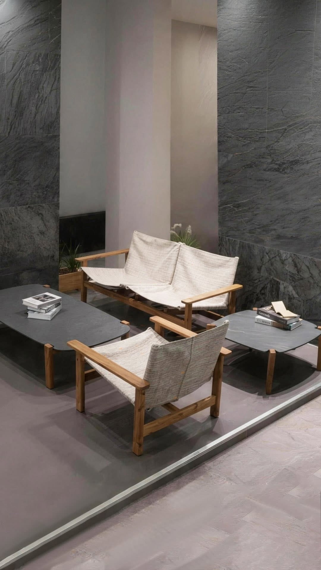 Post 3 by Zimmer | Outdoor Furniture | Woven Architectural Panel on Instagram (video)