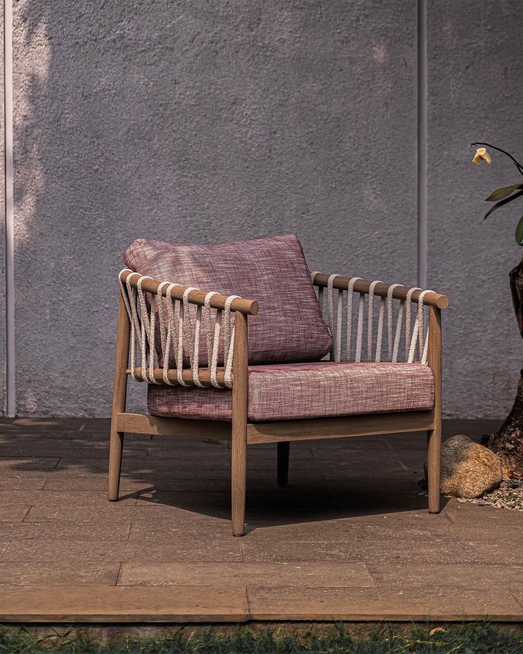 Post 1 by Zimmer | Outdoor Furniture | Woven Architectural Panel on Instagram (carousel)