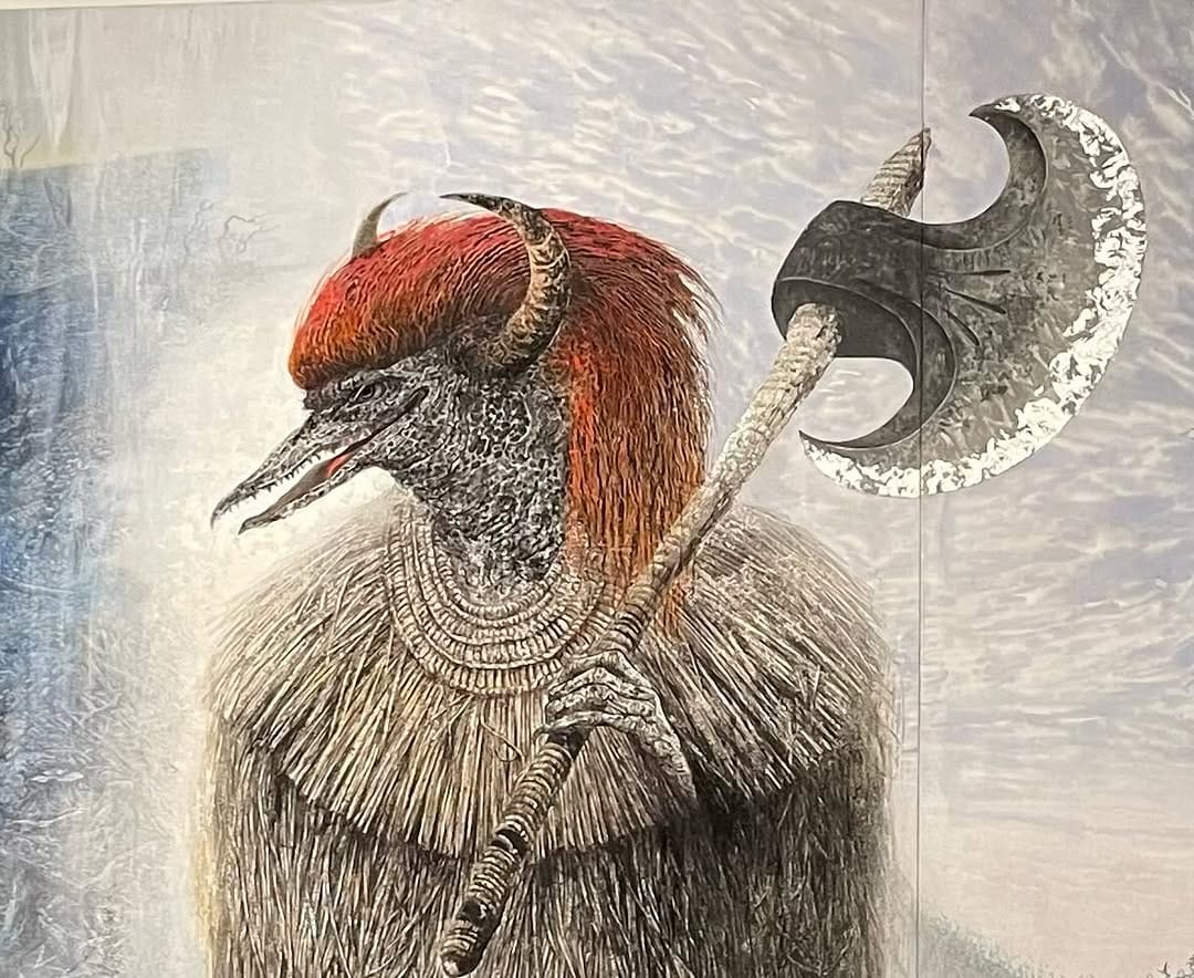 Post 7 by 日本画家 西田俊英 ／ Shunei Nishida on Instagram (image)
