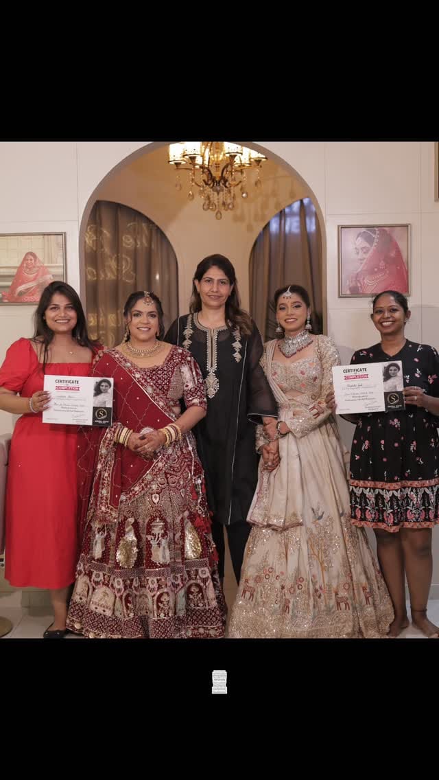 Post 1 by Seema Saini | Best Bridal Makeup Vadodara on Instagram (video)