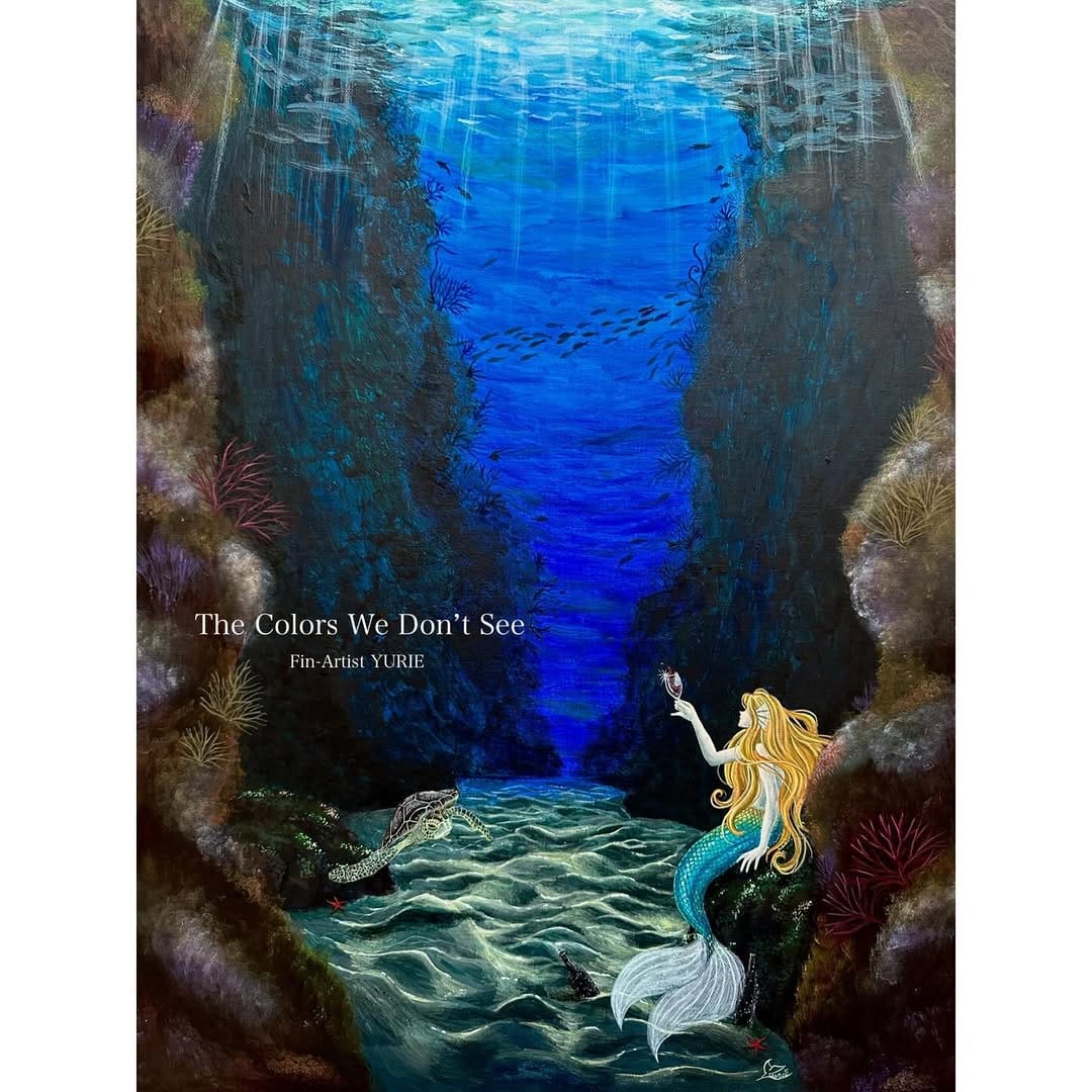 Post 8 by Diving Fin-Artist YURIE on Instagram (carousel)