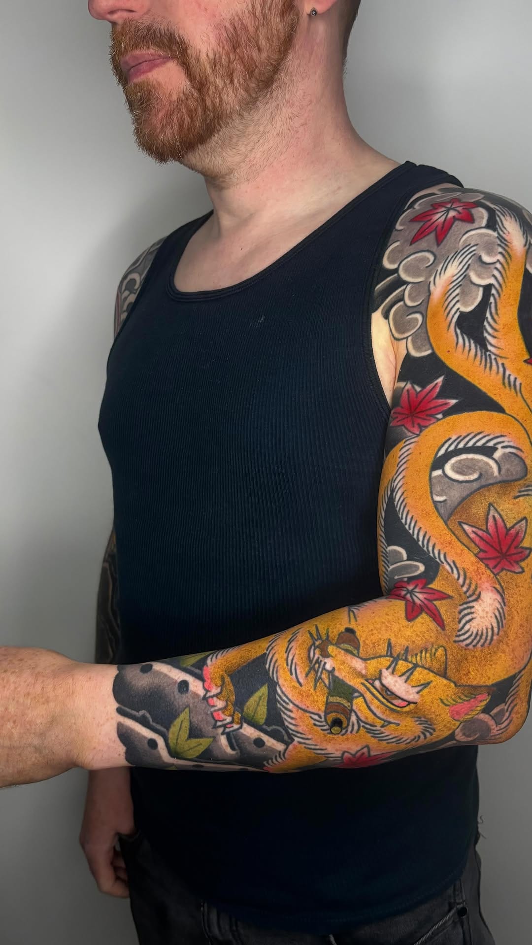 Post 1 by Ivo Dias - Tattoo Artist on Instagram (video)