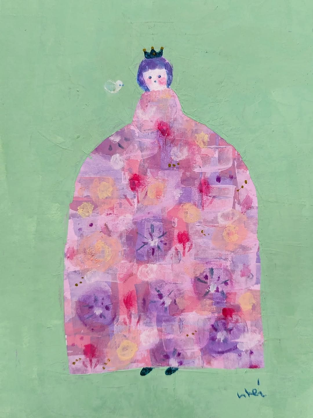 Post 6 by ハシモトレイコ│ART on Instagram (image)