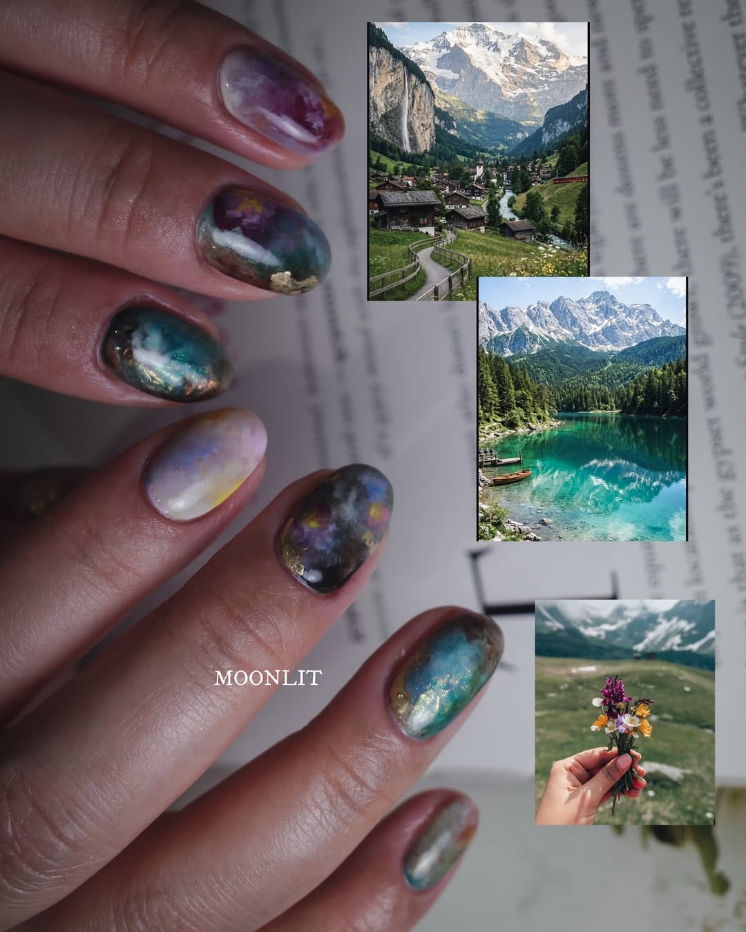 Post 7 by MOONLIT Yuki☾ 表参道ネイルサロン on Instagram (carousel)
