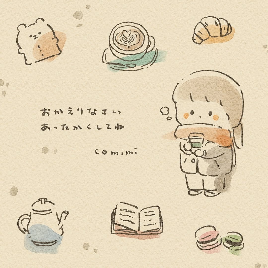 Post 4 by Comimi ｜おかえり&ほっこりクリエイター on Instagram (carousel)