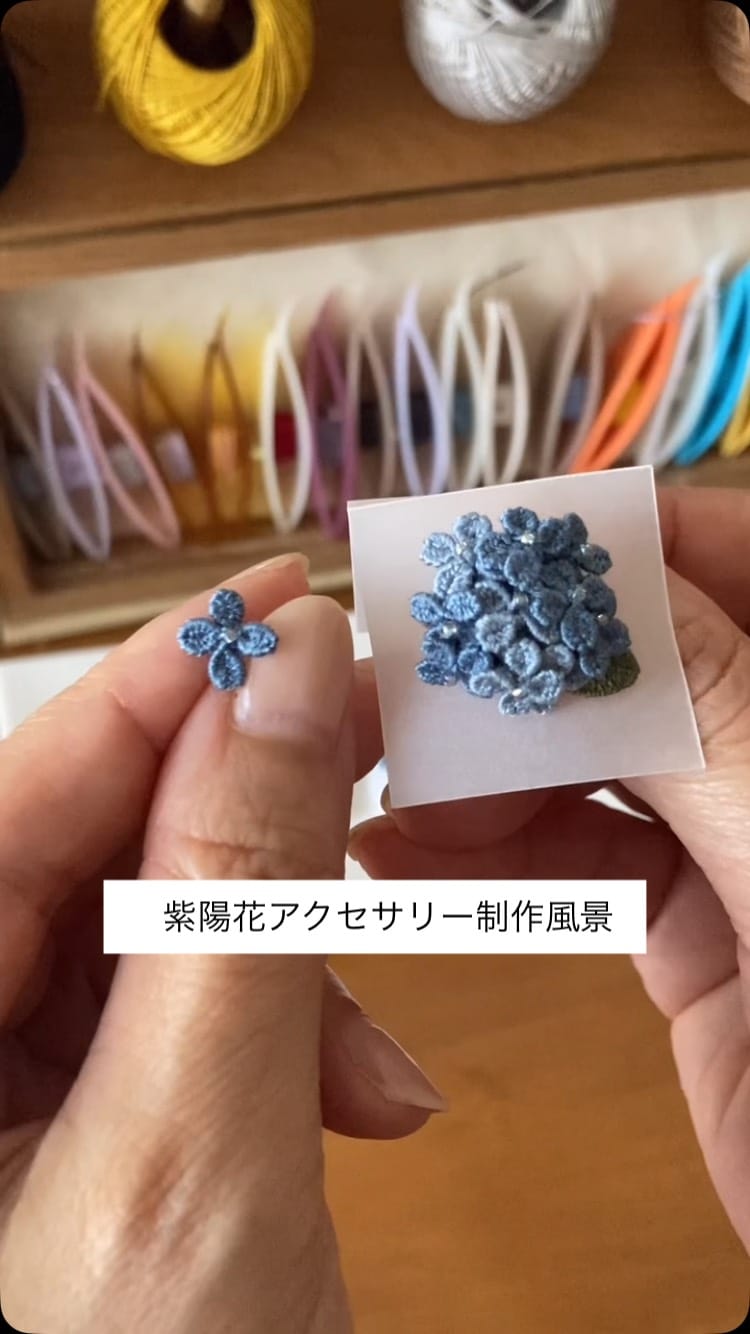 Post 8 by chiarare〖キアラーレ 〗タティングレース on Instagram (video)