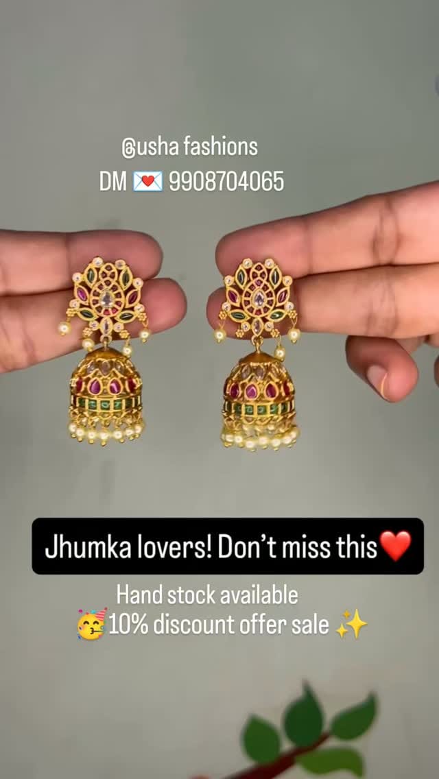 Post 1 by usha fashions on Instagram (video)