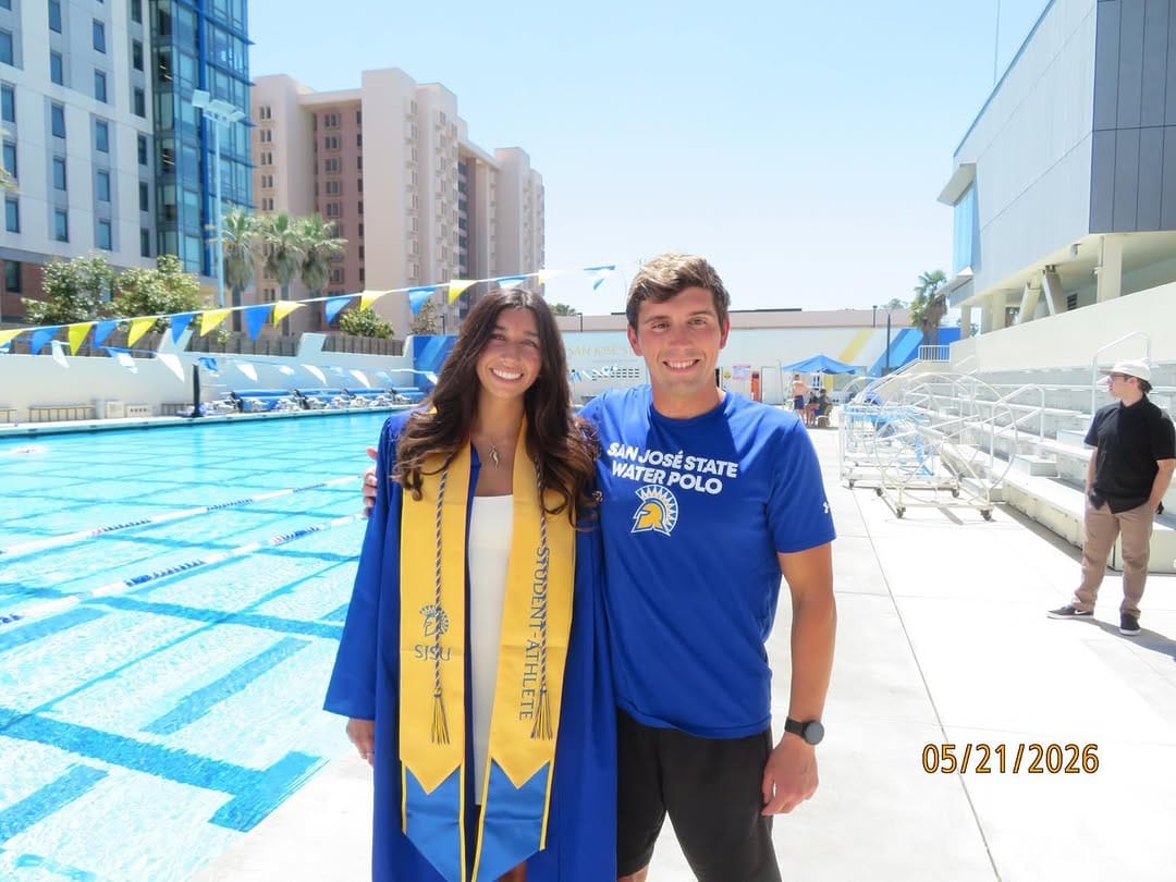 Post 8 by San José State Water Polo on Instagram (carousel)