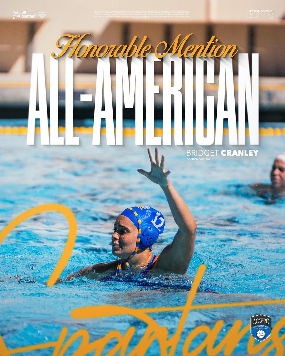 Post 10 by San José State Water Polo on Instagram (image)