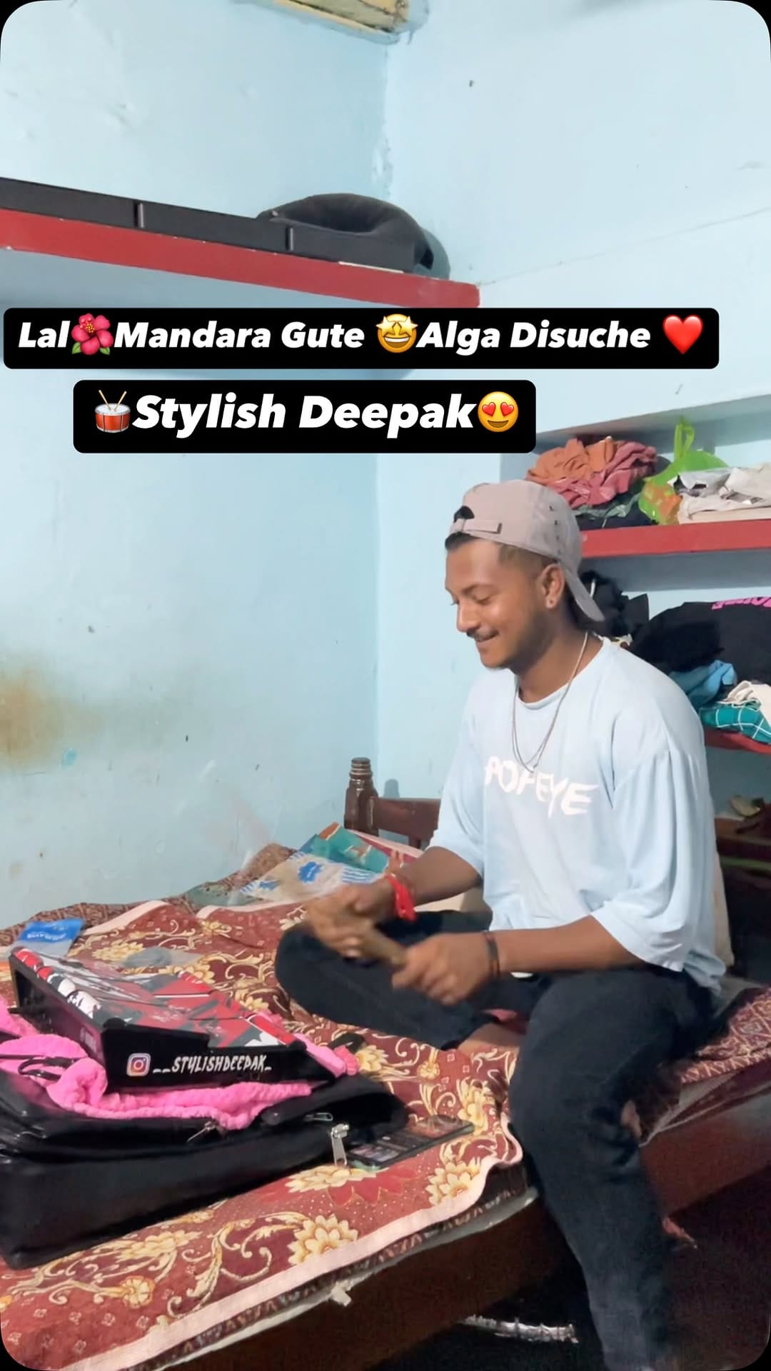 Post 9 by Deepak Kumar Ganta on Instagram (video)