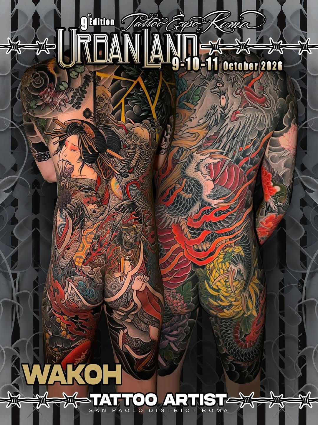 Post 5 by wakoh tattoo on Instagram (carousel)
