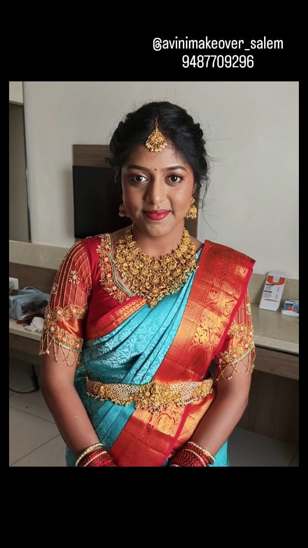 Post 4 by Adhithi Bridal Jewels on Instagram (video)