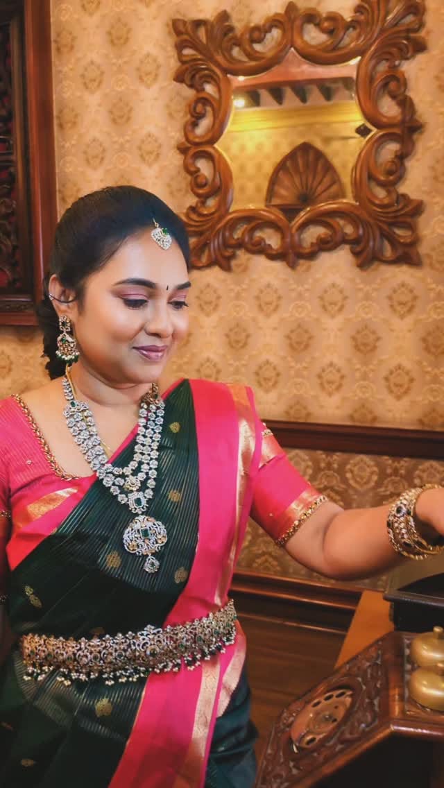 Post 9 by Adhithi Bridal Jewels on Instagram (video)