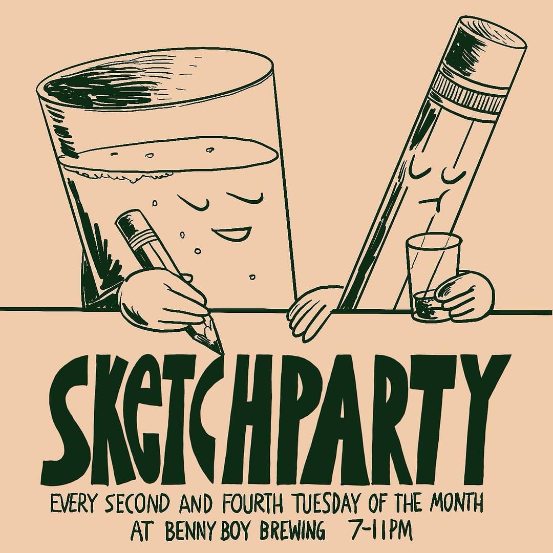 Post 10 by Sketchparty LA on Instagram (image)