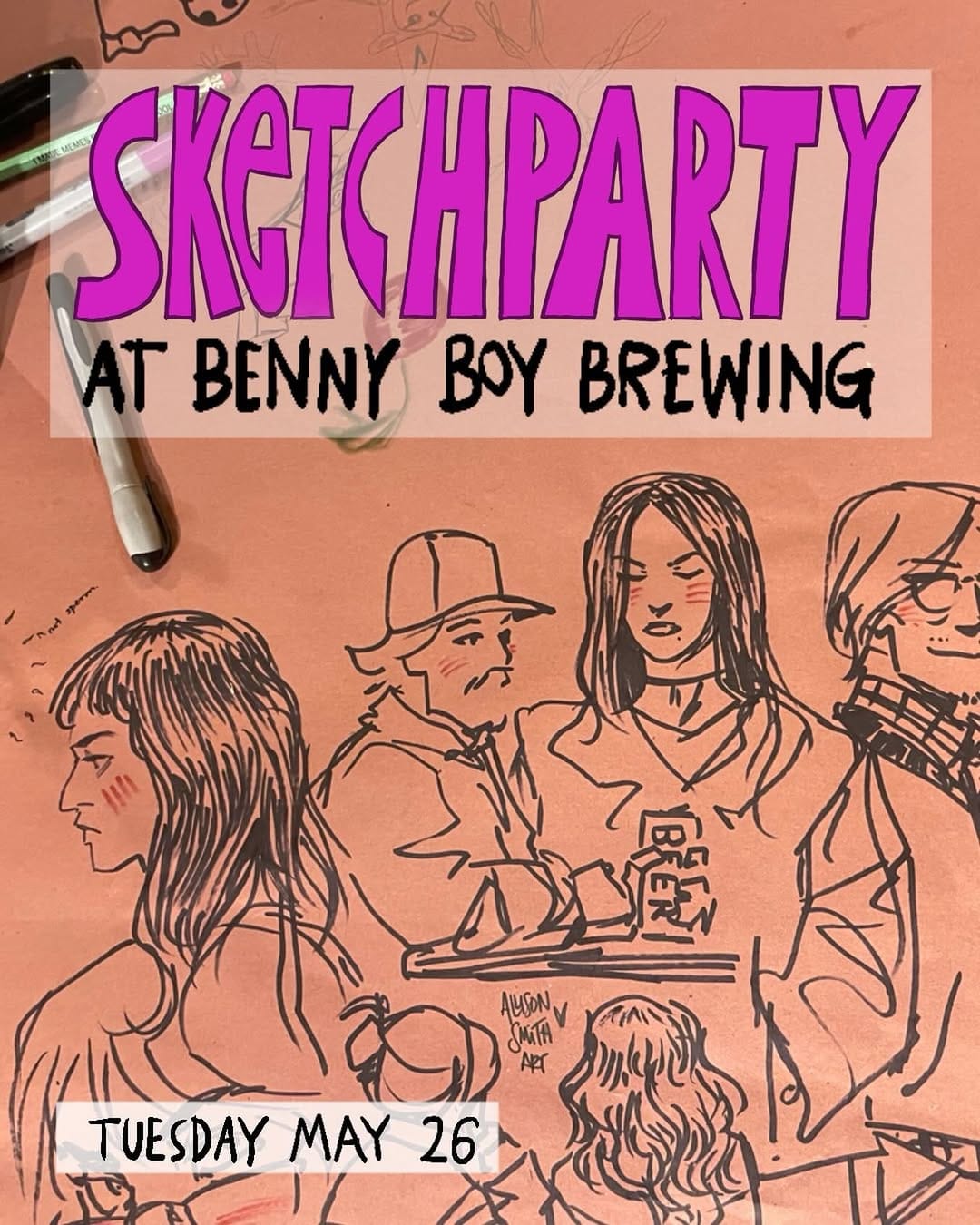 Post 6 by Sketchparty LA on Instagram (image)
