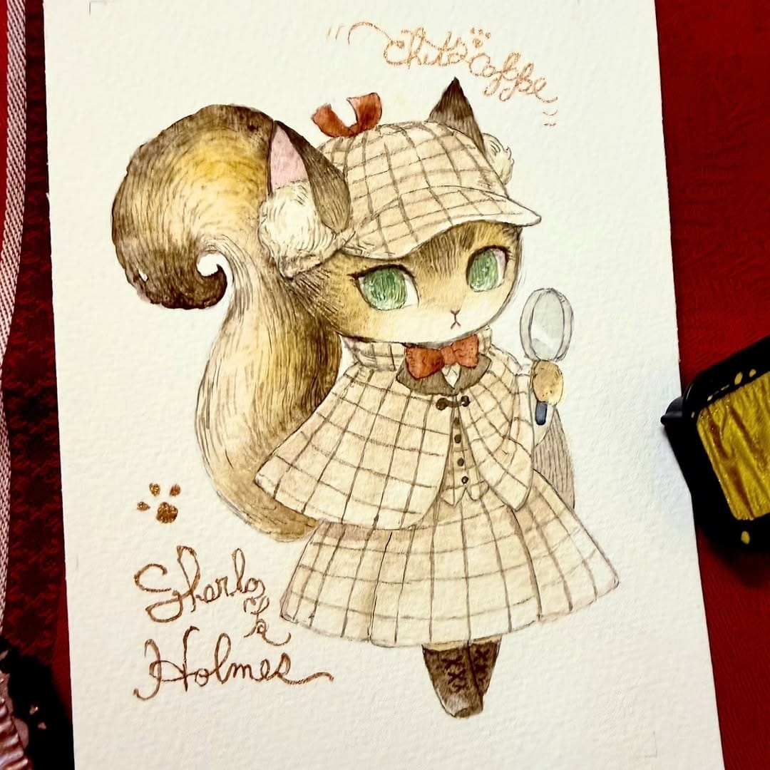 Post 7 by chita*coppe art on Instagram (image)