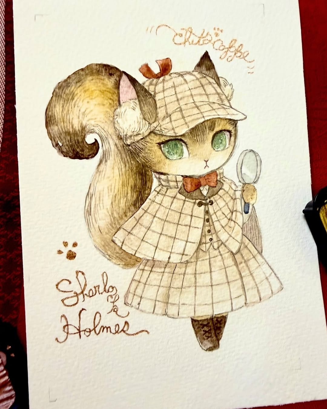 Post 5 by chita*coppe art on Instagram (image)