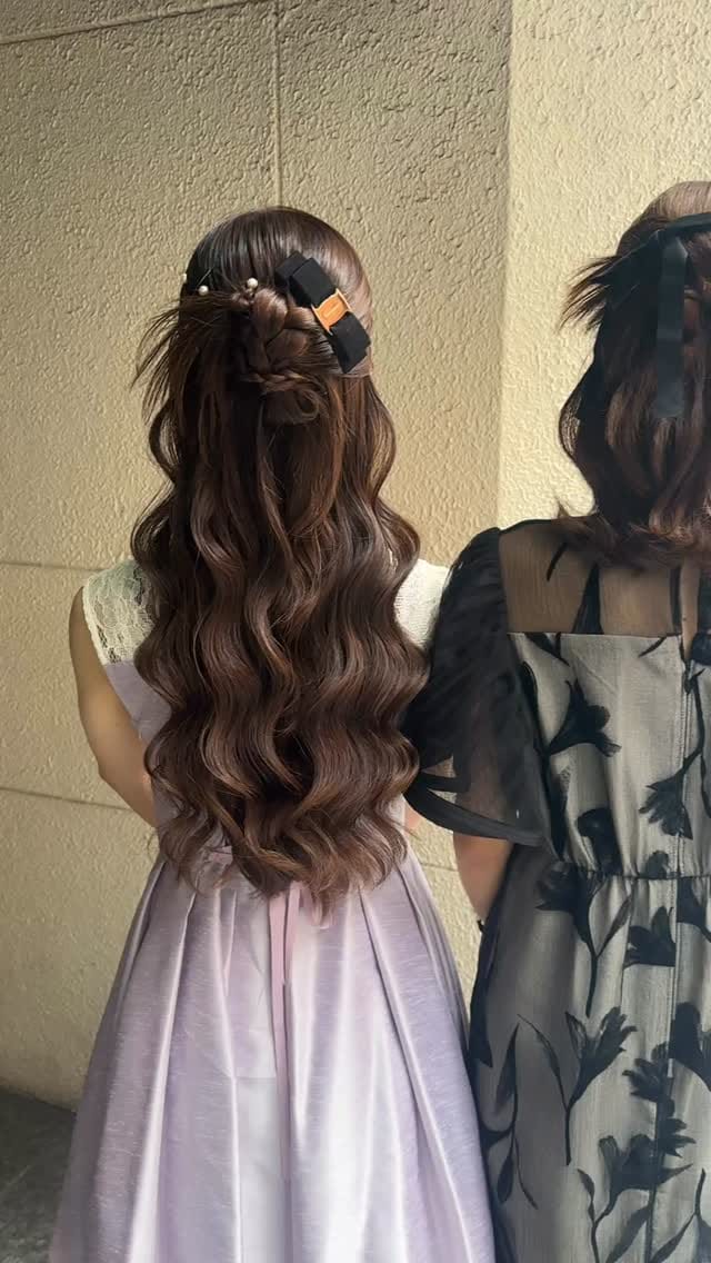 Post 5 by 藤原　愛✴︎hair arrange ヘアアレンジ on Instagram (video)