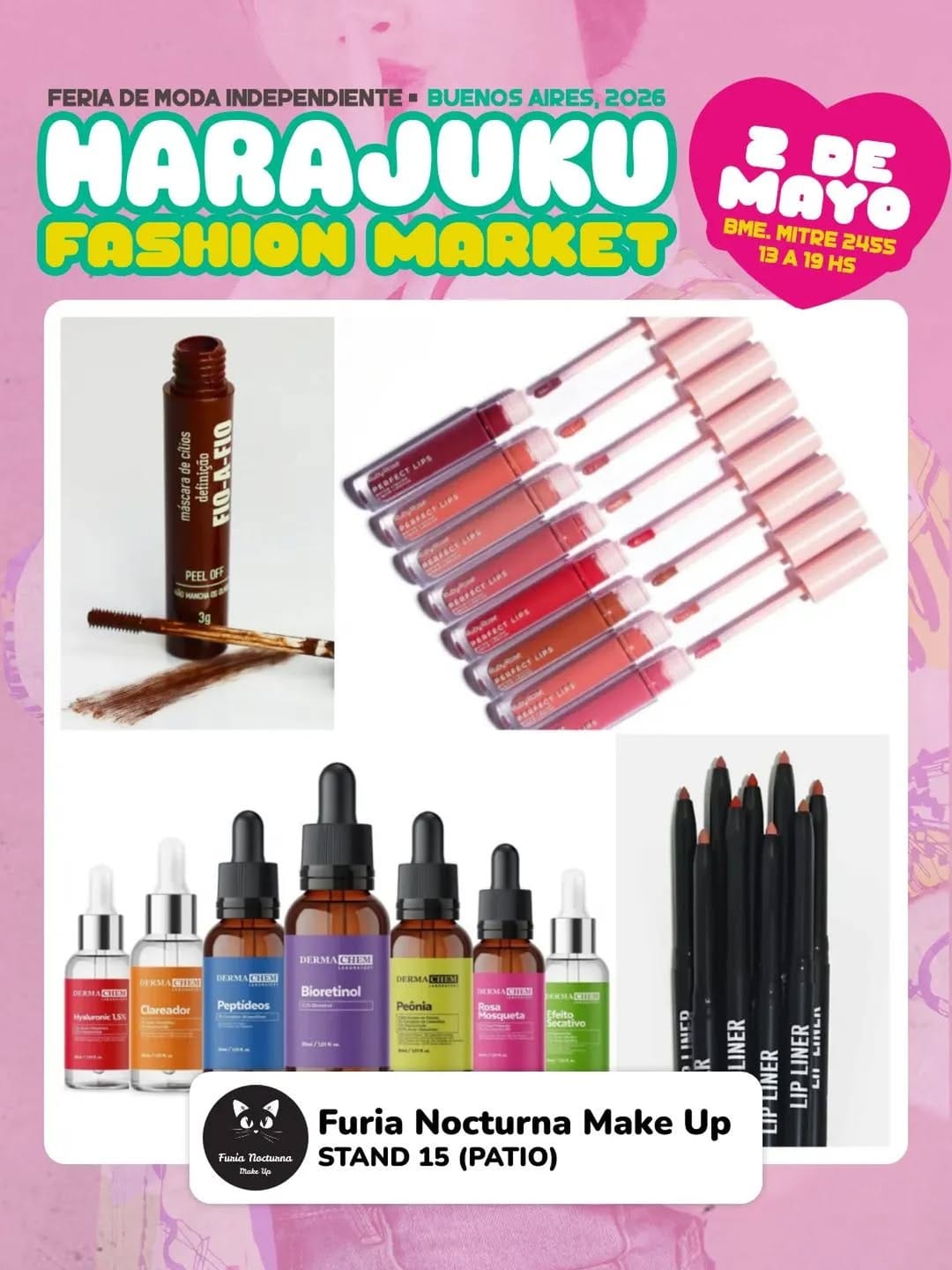 Post 10 by Furia Nocturna Make Up on Instagram (image)