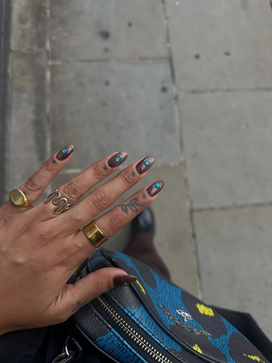 Post 1 by tasha solanki | cat eye, chrome & nuance nails | manchester on Instagram (image)