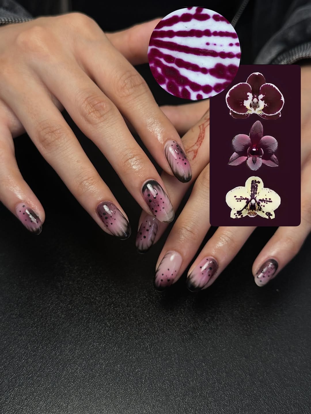 Post 2 by tasha solanki | cat eye, chrome & nuance nails | manchester on Instagram (image)