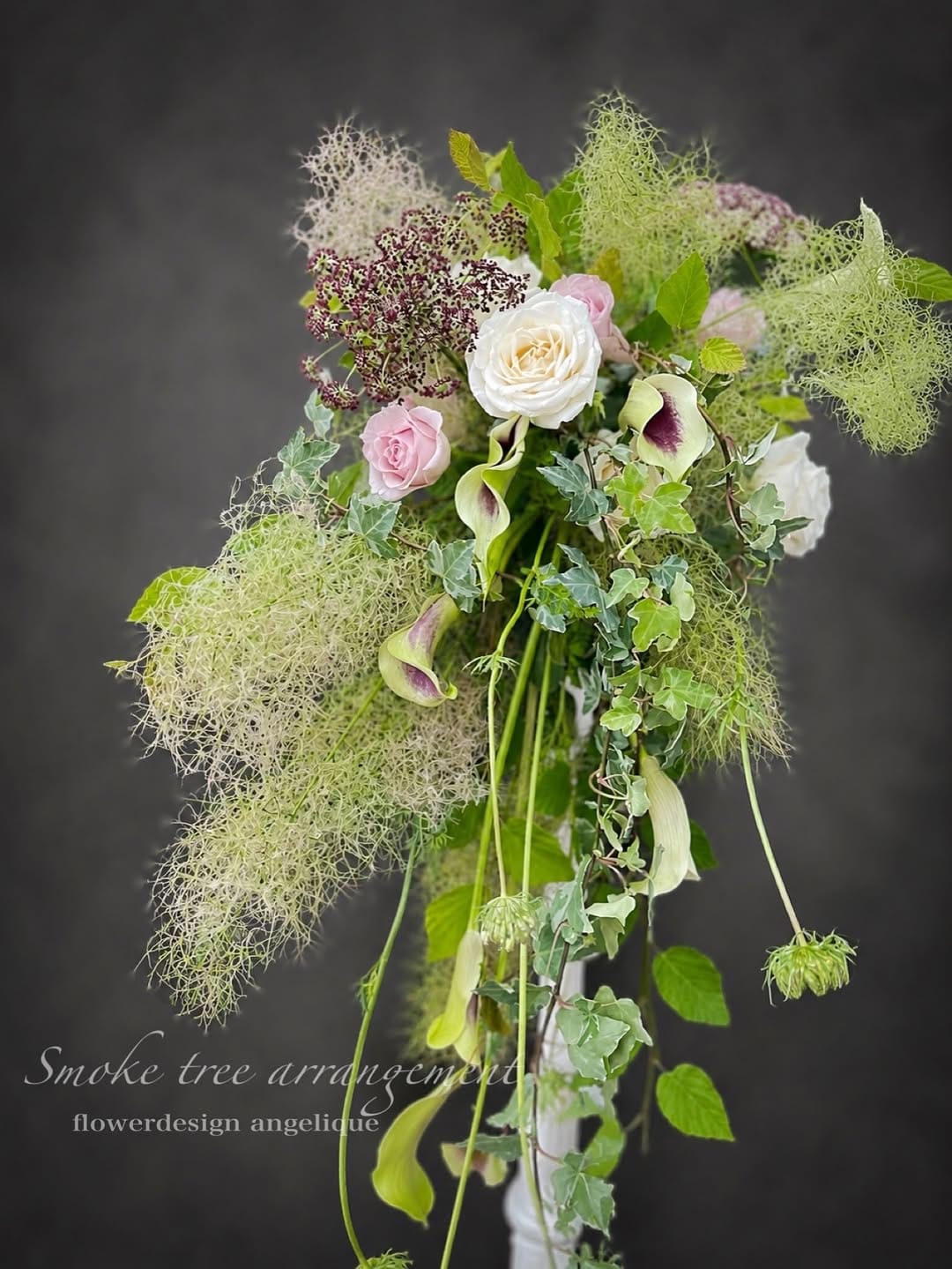 Post 2 by Yoko Takano                 flowerdesign angelique on Instagram (carousel)