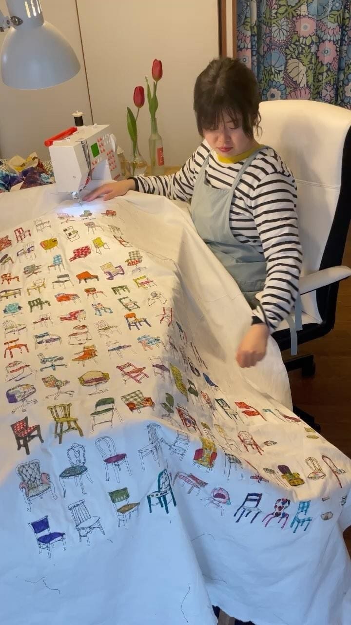Post 10 by ちくちくアートKAHO on Instagram (video)