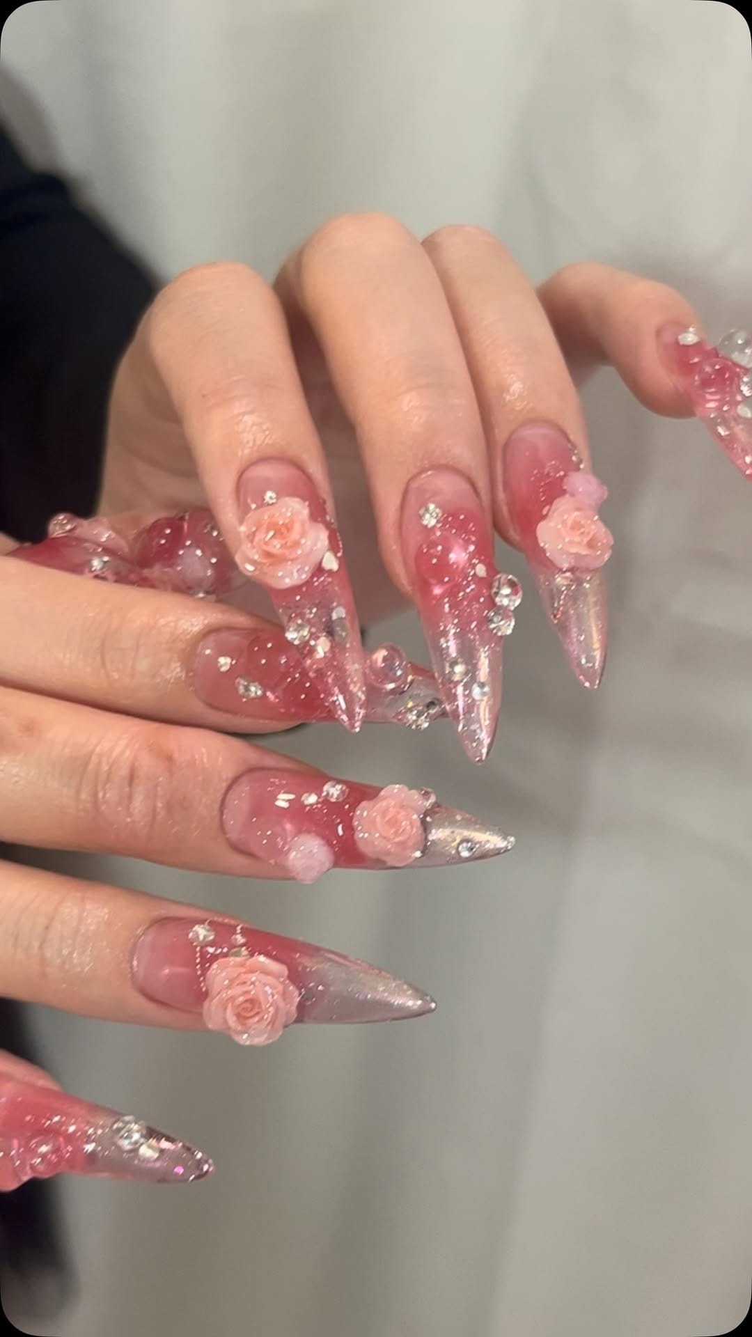 Post 2 by ♡⃛.*ﾟRECOPe nail .⋆♡⃛ girly ♡⃛ vintage ♡⃛ kirakira ♡⃛ on Instagram (video)