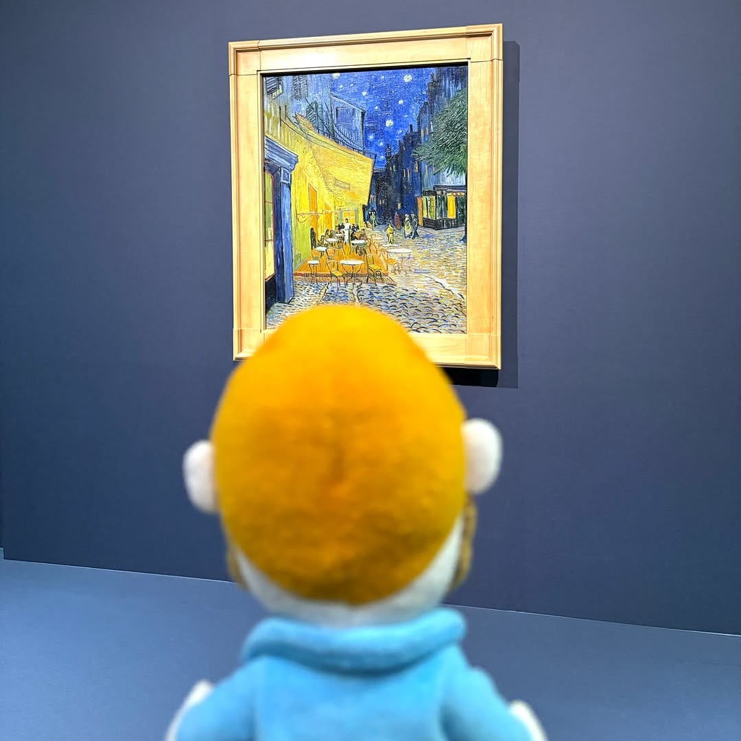 Post 4 by 【大ゴッホ展公式】ホッゴさん on Instagram (image)