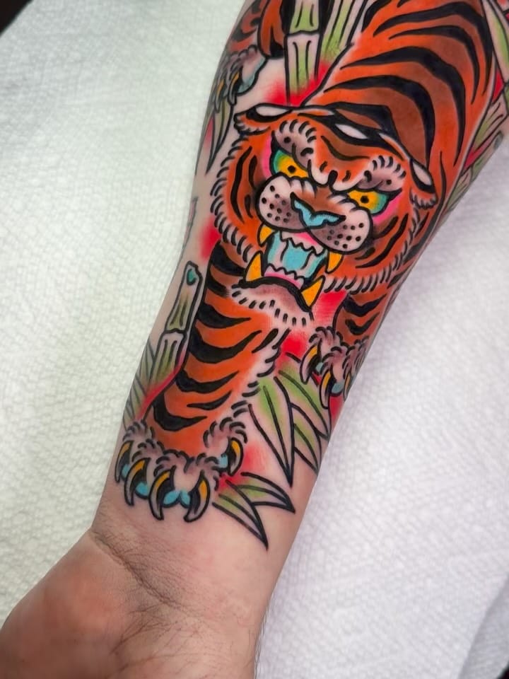 Post 4 by Vinny Fiorenzo (Traditional Tattoo – GA) on Instagram (carousel)