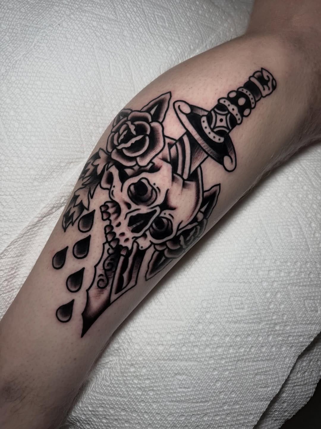 Post 7 by Vinny Fiorenzo (Traditional Tattoo – GA) on Instagram (carousel)