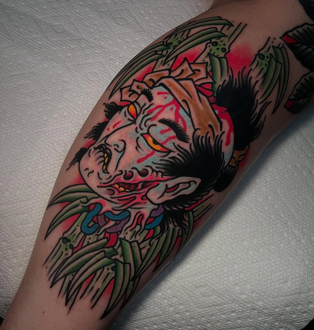 Post 9 by Vinny Fiorenzo (Traditional Tattoo – GA) on Instagram (carousel)