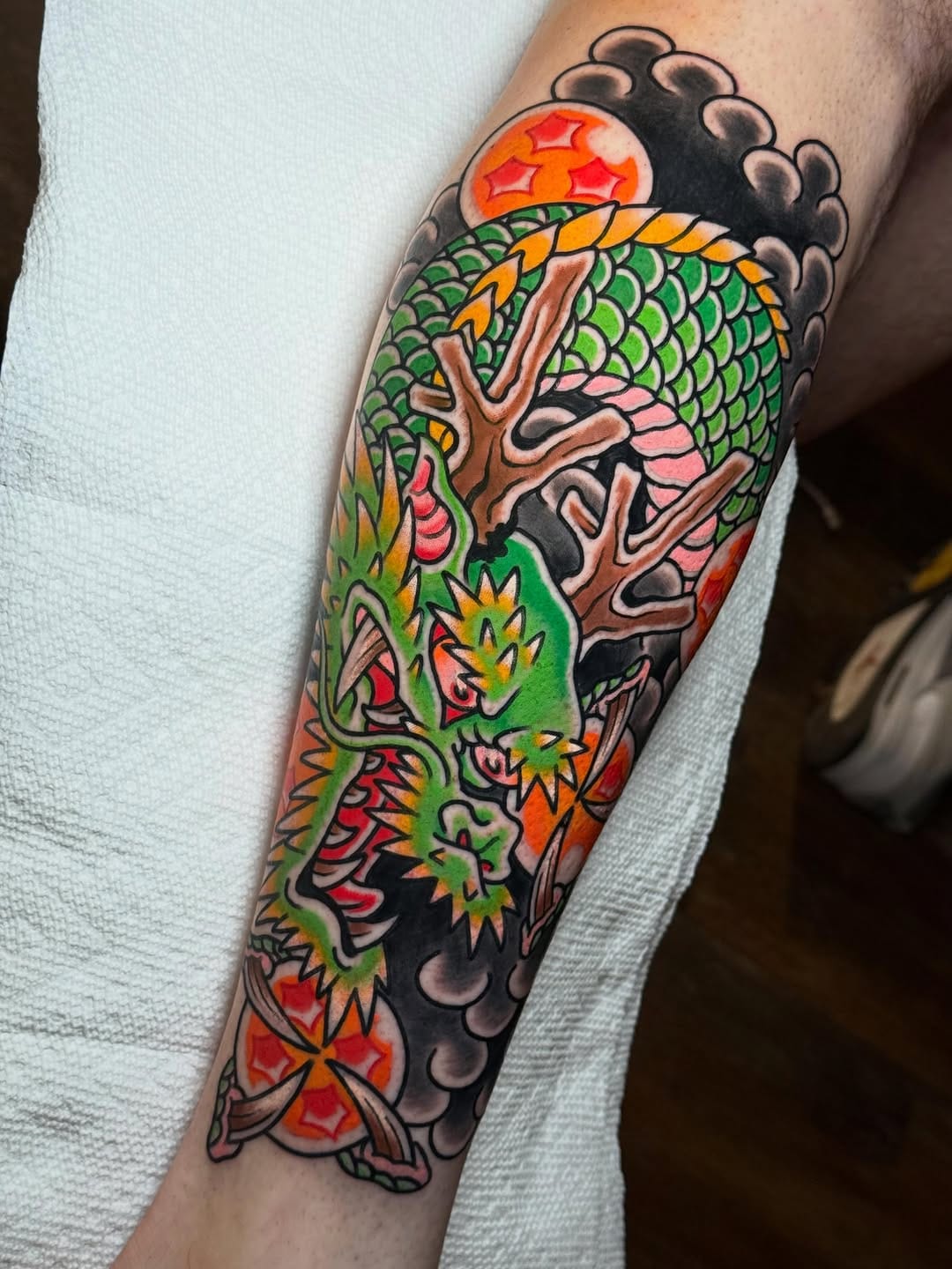 Post 3 by Vinny Fiorenzo (Traditional Tattoo – GA) on Instagram (image)