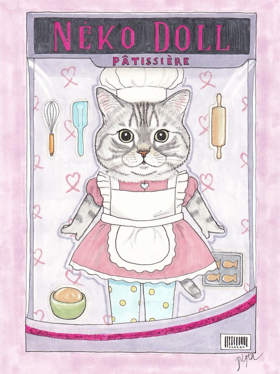 Post 7 by pigta(ピグタ) ｜ タイツ猫イラストレーター【タイツメイト】 on Instagram (carousel)