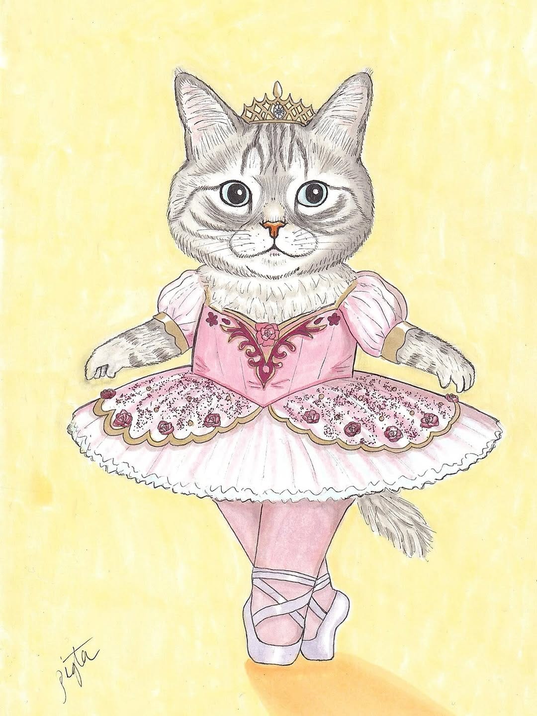 Post 1 by pigta(ピグタ) ｜ タイツ猫イラストレーター【タイツメイト】 on Instagram (carousel)