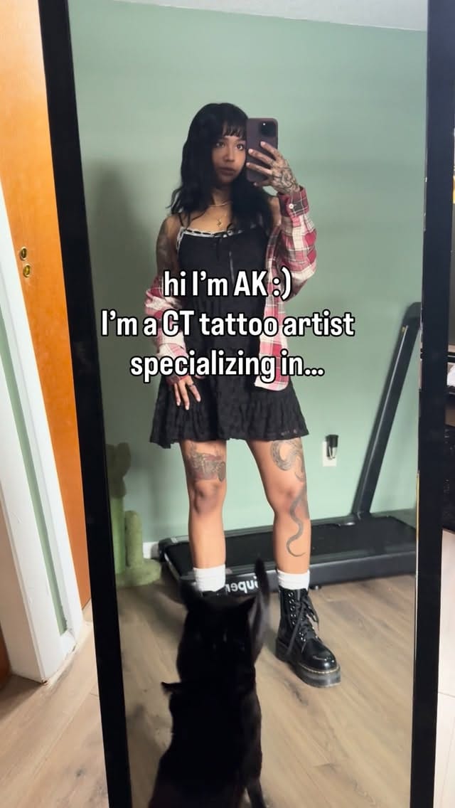 Post 4 by AK | CT TATTOO ARTIST on Instagram (video)
