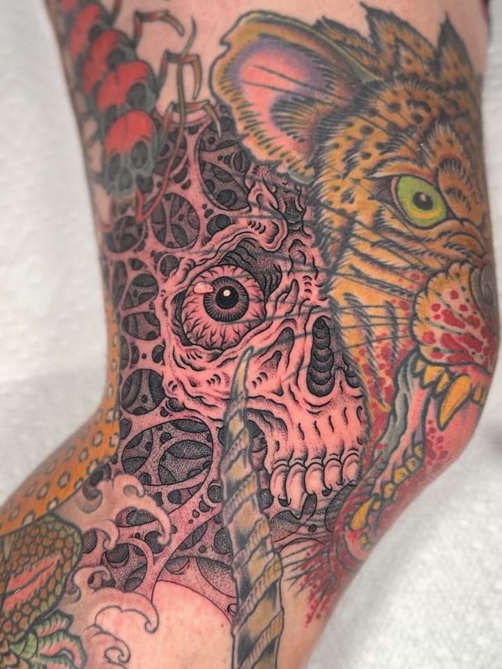 Post 3 by Dean Fleischmann  • San Diego Tattoo Artist on Instagram (carousel)