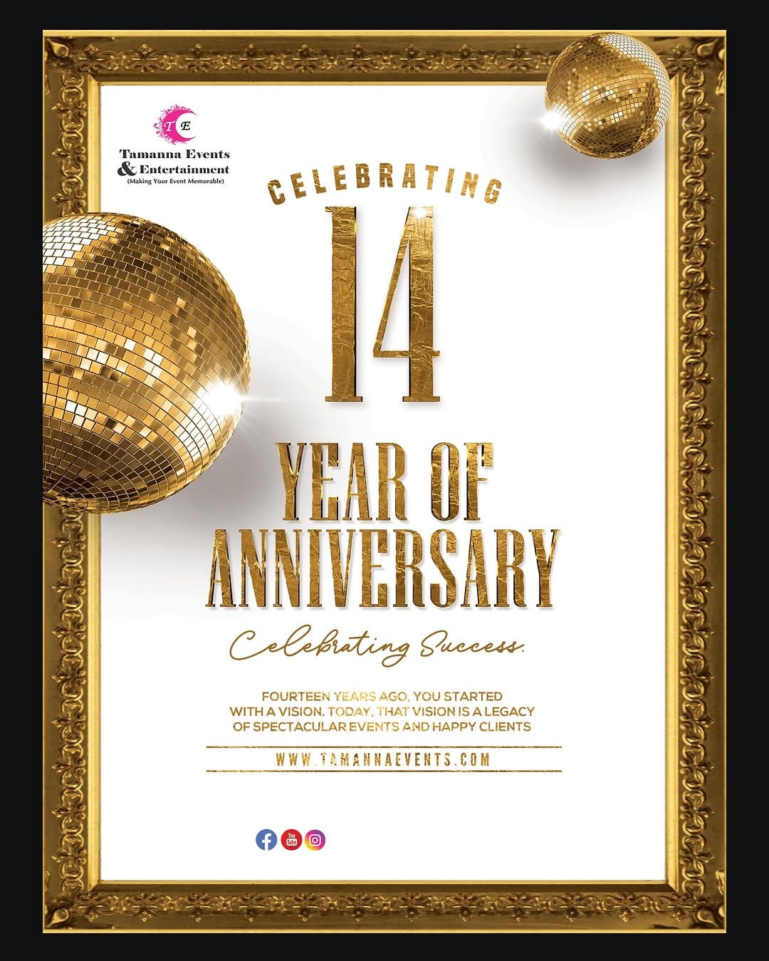 Post 9 by Tamanna Events & Entertainment on Instagram (image)