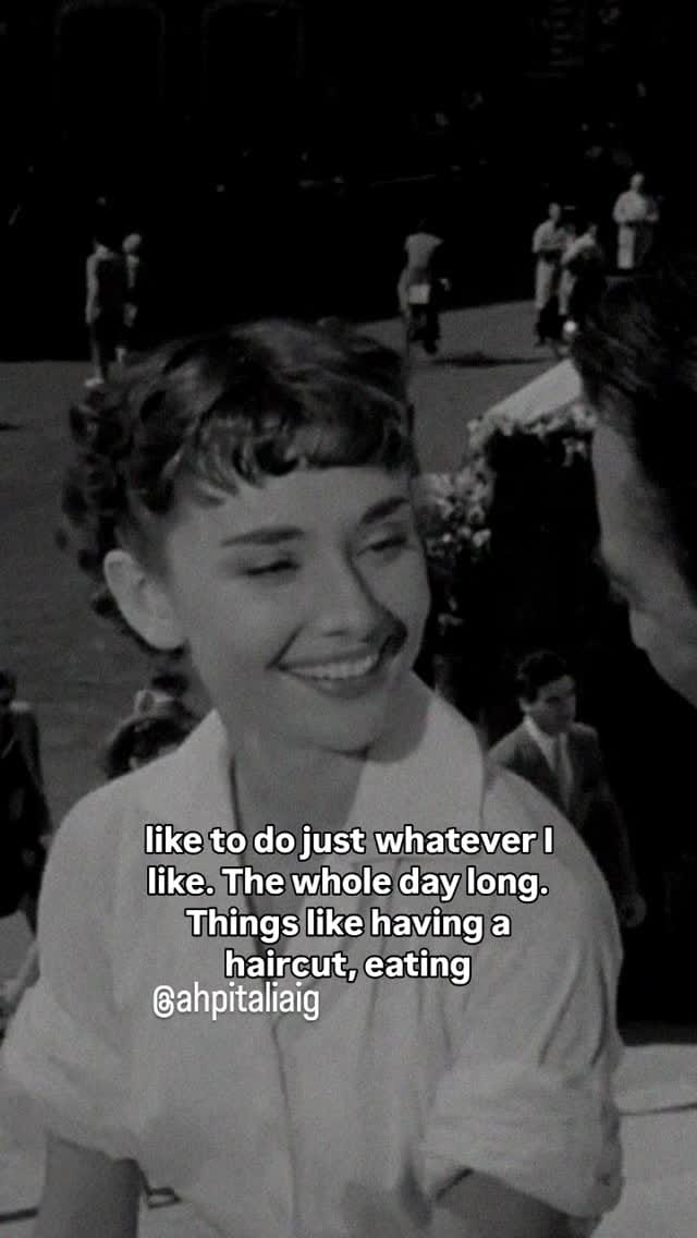 Post 10 by audrey hepburn fanpage on Instagram (video)