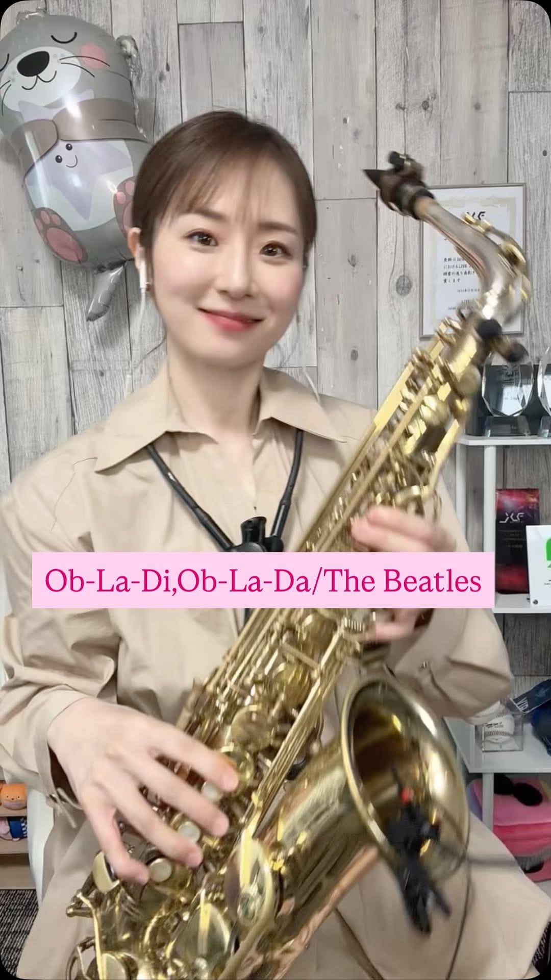 Post 8 by 永井香織　サックス奏者 on Instagram (video)