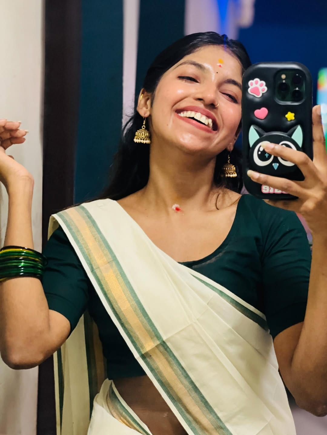 Post 1 by Bhavana Sathyanathan🖤 on Instagram (carousel)